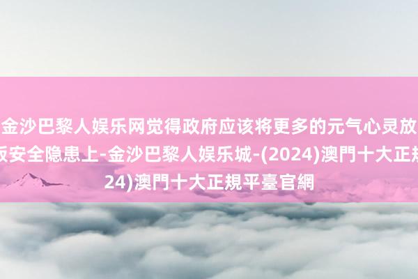 金沙巴黎人娱乐网觉得政府应该将更多的元气心灵放在处置电板安全隐患上-金沙巴黎人娱乐城-(2024)澳門十大正規平臺官網